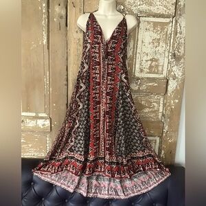 NWT Free People Strappy Maxi Dress Size Small Peasant